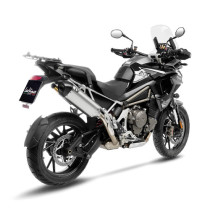 Silencieux LEOVINCE SBK LV-14 inox - carbone - TRIUMPH 1200 TIGER GT / RALLY / PRO / EXPLORER 2022 - 2025 2