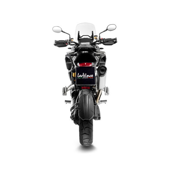 Silencieux LEOVINCE SBK LV-14 inox - carbone - TRIUMPH 1200 TIGER GT / RALLY / PRO / EXPLORER 2022 - 2025