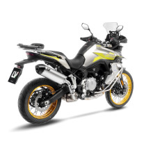 Silencieux LEOVINCE SBK LV-14 inox - carbone - VOGE 900 VALICO DSX 2024 - 2025 2