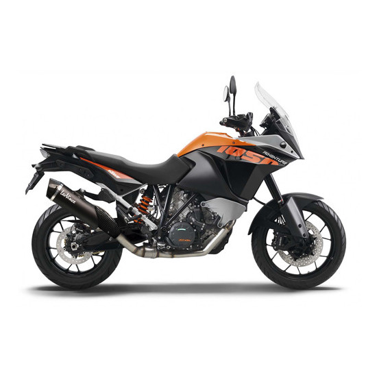 Silencieux LEOVINCE SBK NERO inox - carbone - KTM 1050 ADVENTURE / 1290 SUPER ADVENTURE 2015-2016 / 1190 ADVENTURE - R 2013-2016