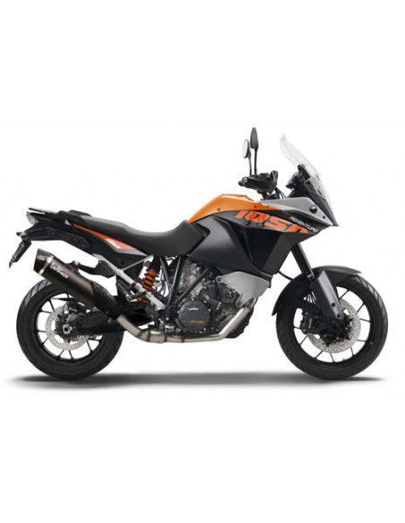 Silencieux LEOVINCE SBK NERO inox - carbone - KTM 1050 ADVENTURE / 1290 SUPER ADVENTURE 2015-2016 / 1190 ADVENTURE - R 2013-2016