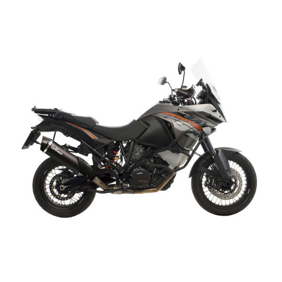 Silencieux LEOVINCE SBK NERO inox - carbone - KTM 1050 ADVENTURE / 1290 SUPER ADVENTURE 2015-2016 / 1190 ADVENTURE - R 2013-2016