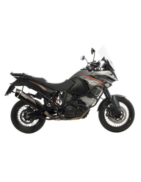 Silencieux LEOVINCE SBK NERO inox - carbone - KTM 1050 ADVENTURE / 1290 SUPER ADVENTURE 2015-2016 / 1190 ADVENTURE - R 2013-2016