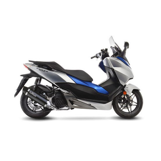 Ligne complète LEOVINCE SBK NERO inox - carbone - HONDA 125 FORZA 2017 - 2020