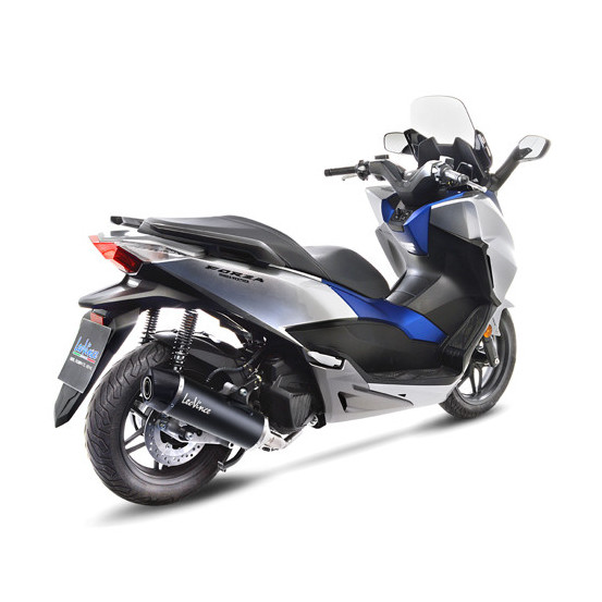 Ligne complète LEOVINCE SBK NERO inox - carbone - HONDA 125 FORZA 2017 - 2020