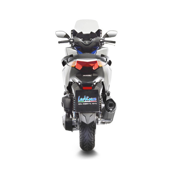 Ligne complète LEOVINCE SBK NERO inox - carbone - HONDA 125 FORZA 2017 - 2020