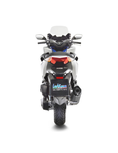 Ligne complète LEOVINCE SBK NERO inox - carbone - HONDA 125 FORZA 2017 - 2020