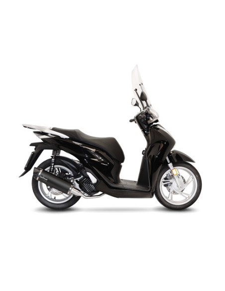 Ligne complète LEOVINCE SBK NERO inox - carbone - HONDA 125 SH i 2020 - 2023 - 150 SH i 2020 - 2023