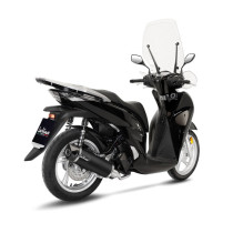 Ligne complète LEOVINCE SBK NERO inox - carbone - HONDA 125 SH i 2020 - 2023 - 150 SH i 2020 - 2023 2