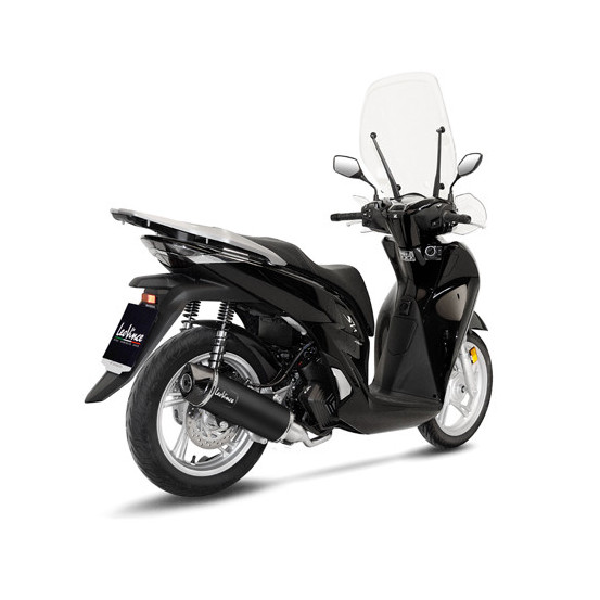Ligne complète LEOVINCE SBK NERO inox - carbone - HONDA 125 SH i 2020 - 2023 - 150 SH i 2020 - 2023