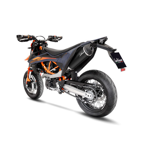Silencieux LEOVINCE SBK NERO inox - carbone - GAS GAS 700 ES - SM 2022 - 2024 / KTM 690 SMC R - ENDURO R 2019 - 2024