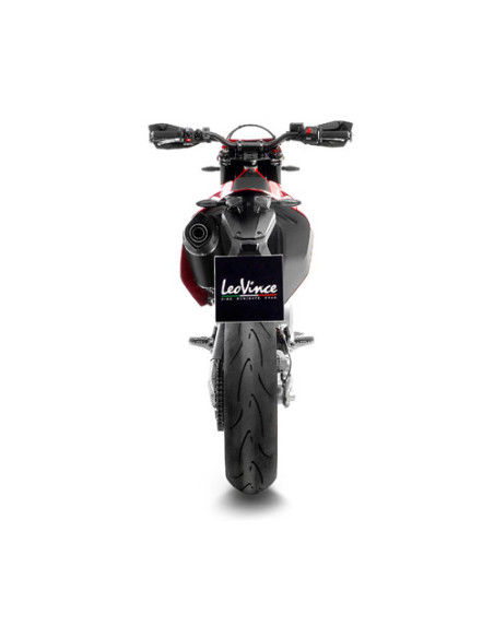 Silencieux LEOVINCE SBK NERO inox - carbone - GAS GAS 700 ES - SM 2022 - 2024 / KTM 690 SMC R - ENDURO R 2019 - 2024