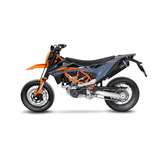 Ligne complète LEOVINCE SBK NERO inox - carbone - GAS GAS 700 ES - SM 2022 - 2024 / KTM 690 SMC R - ENDURO R 2019 - 2024