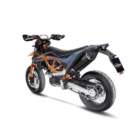 Ligne complète LEOVINCE SBK NERO inox - carbone - GAS GAS 700 ES - SM 2022 - 2024 / KTM 690 SMC R - ENDURO R 2019 - 2024
