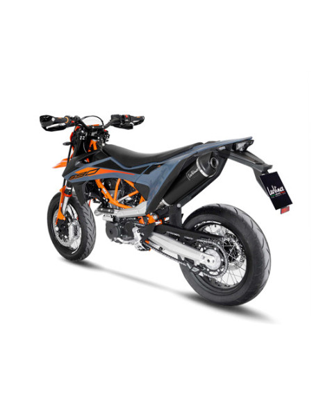 Ligne complète LEOVINCE SBK NERO inox - carbone - GAS GAS 700 ES - SM 2022 - 2024 / KTM 690 SMC R - ENDURO R 2019 - 2024
