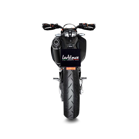 Ligne complète LEOVINCE SBK NERO inox - carbone - GAS GAS 700 ES - SM 2022 - 2024 / KTM 690 SMC R - ENDURO R 2019 - 2024