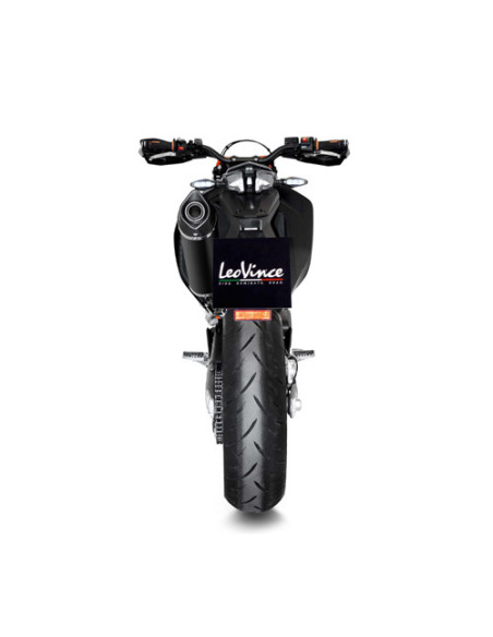 Ligne complète LEOVINCE SBK NERO inox - carbone - GAS GAS 700 ES - SM 2022 - 2024 / KTM 690 SMC R - ENDURO R 2019 - 2024