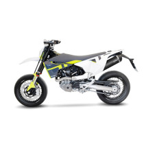 Silencieux LEOVINCE SBK NERO inox - carbone - HUSQVARNA 701 ENDURO / LR 2021 - 2024 - 701 SUPERMOTO 2021 - 2024