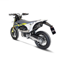Silencieux LEOVINCE SBK NERO inox - carbone - HUSQVARNA 701 ENDURO / LR 2021 - 2024 - 701 SUPERMOTO 2021 - 2024 2