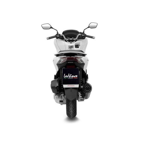 Ligne complète LEOVINCE SBK NERO inox - carbone - HONDA 125 PCX 2021 - 2024