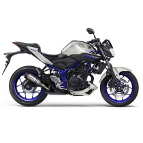 Silencieux LEOVINCE SBK LV PRO inox - carbone - YAMAHA 250 YZF-R25 2014 - 2018 / 300 MT-03 2016 - 2017 / 300 YZF R3 2015 - 2017