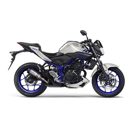 Silencieux LEOVINCE SBK LV PRO inox - carbone - YAMAHA 250 YZF-R25 2014 - 2018 / 300 MT-03 2016 - 2017 / 300 YZF R3 2015 - 2017