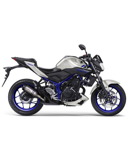 Silencieux LEOVINCE SBK LV PRO inox - carbone - YAMAHA 250 YZF-R25 2014 - 2018 / 300 MT-03 2016 - 2017 / 300 YZF R3 2015 - 2017