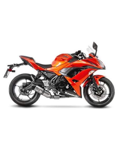 Ligne complète LEOVINCE SBK LV ONE EVO inox - carbone - KAWASAKI 650 NINJA 2017 - 2020 - 650 Z 2017 - 2020