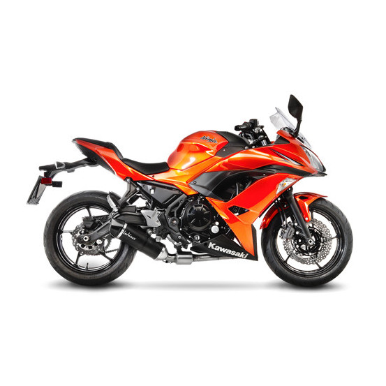 Ligne complète LEOVINCE SBK LV ONE EVO carbone - KAWASAKI 650 NINJA 2017 - 2020 / 650 Z 2017 - 2020
