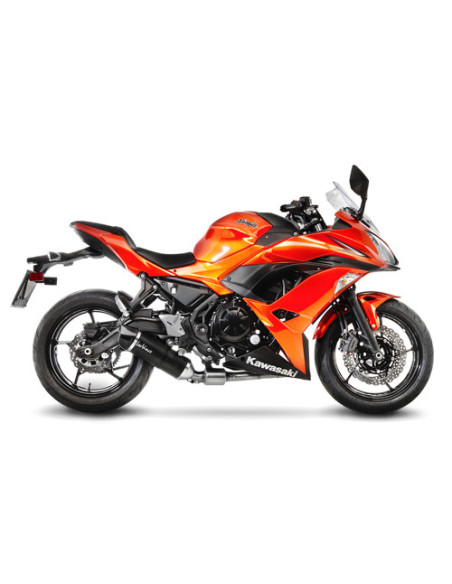 Ligne complète LEOVINCE SBK LV ONE EVO carbone - KAWASAKI 650 NINJA 2017 - 2020 / 650 Z 2017 - 2020