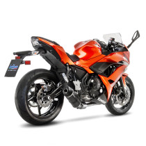 Ligne complète LEOVINCE SBK LV ONE EVO carbone - KAWASAKI 650 NINJA 2017 - 2020 / 650 Z 2017 - 2020 2