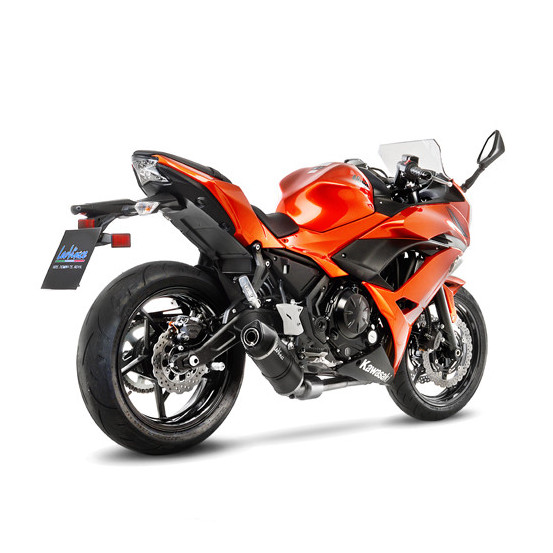Ligne complète LEOVINCE SBK LV ONE EVO carbone - KAWASAKI 650 NINJA 2017 - 2020 / 650 Z 2017 - 2020