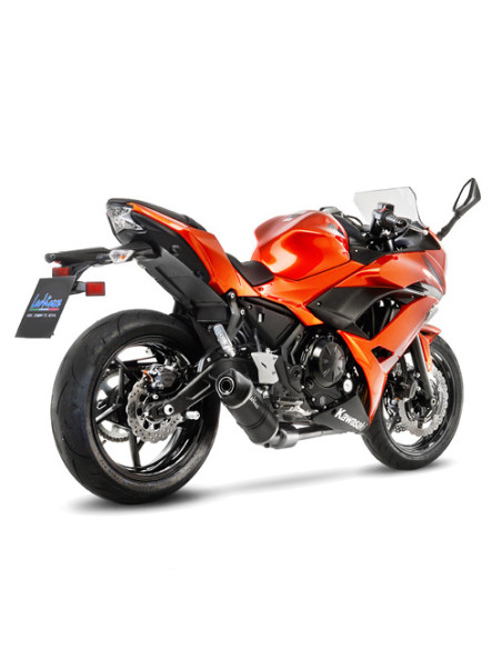 Ligne complète LEOVINCE SBK LV ONE EVO carbone - KAWASAKI 650 NINJA 2017 - 2020 / 650 Z 2017 - 2020