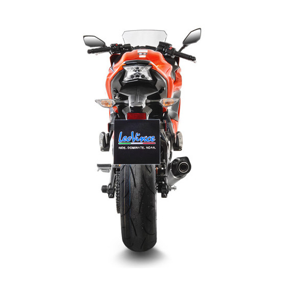 Ligne complète LEOVINCE SBK LV ONE EVO carbone - KAWASAKI 650 NINJA 2017 - 2020 / 650 Z 2017 - 2020