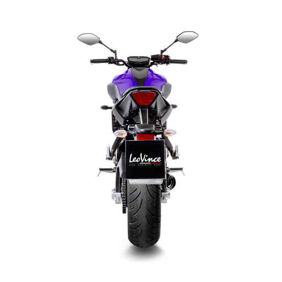 Ligne complète LEOVINCE SBK LV ONE EVO inox - carbone - YAMAHA 700 MT-07 2017-2020 - 700 TRACER / TRACER GT / XSR 2016-2020