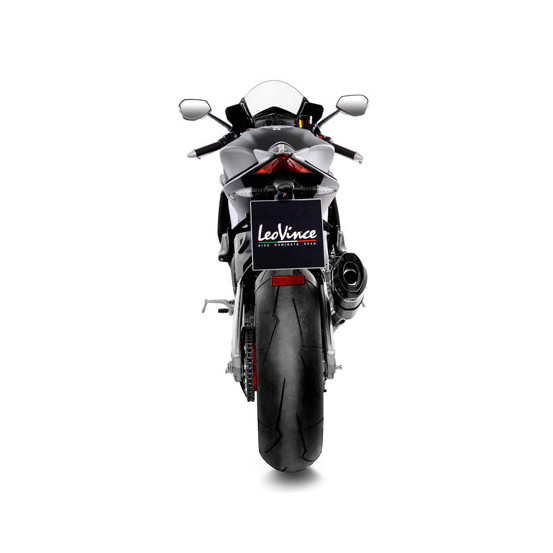 Silencieux LEOVINCE SBK FACTORY S carbone - APRILIA 1000 RSV4 RR 2019 - 2024 / 1100 TUONO V4 / FACTORY / RR 2019 - 2024