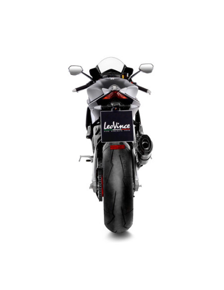 Silencieux LEOVINCE SBK FACTORY S carbone - APRILIA 1000 RSV4 RR 2019 - 2024 / 1100 TUONO V4 / FACTORY / RR 2019 - 2024