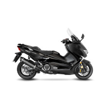 Ligne complète LEOVINCE SBK LV ONE EVO BLACK inox - carbone - YAMAHA 530 T-MAX / DX / SX 2017-2019 - 560 T-MAX 2020-2024