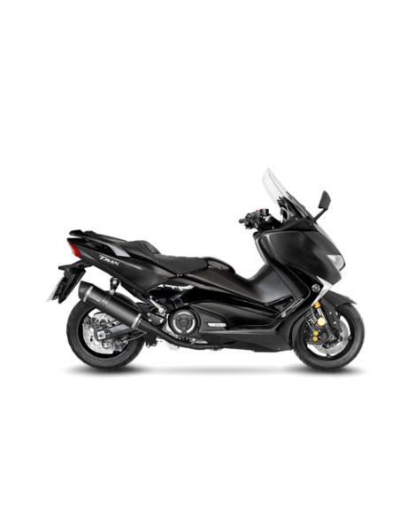 Ligne complète LEOVINCE SBK LV ONE EVO BLACK inox - carbone - YAMAHA 530 T-MAX / DX / SX 2017-2019 - 560 T-MAX 2020-2024