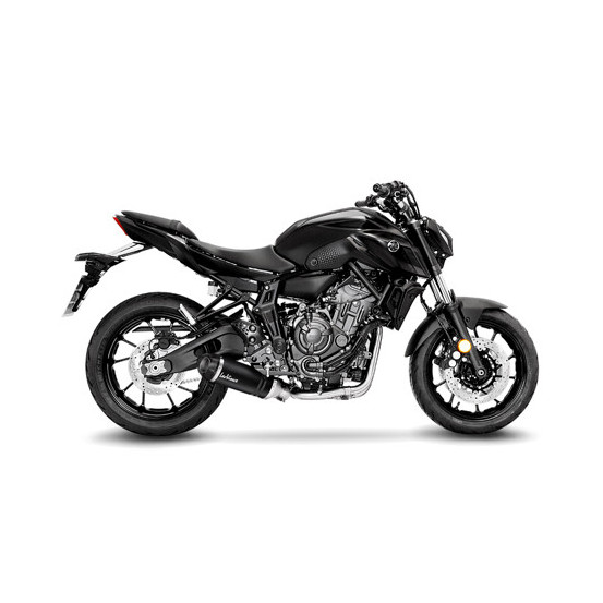 Ligne complète LEOVINCE SBK LV ONE EVO carbone - YAMAHA 700 MT-07 / 700 XSR - XTribute 2021 - 2024 / 700 YZF-R7 2021 - 2024