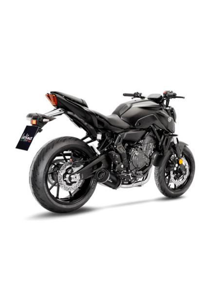 Ligne complète LEOVINCE SBK LV ONE EVO carbone - YAMAHA 700 MT-07 / 700 XSR - XTribute 2021 - 2024 / 700 YZF-R7 2021 - 2024