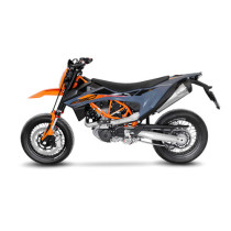 Ligne complète LEOVINCE SBK LV ONE EVO inox - carbone - GAS GAS 700 ES / SM 2022 - 2024 - KTM 690 SMC R / ENDURO R 2019 - 2024