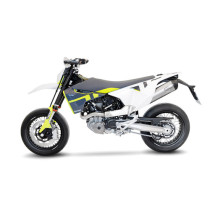 Silencieux LEOVINCE SBK LV ONE EVO inox - carbone - HUSQVARNA 701 SUPERMOTO 2021 - 2024 - 701 ENDURO / LR 2021 - 2024