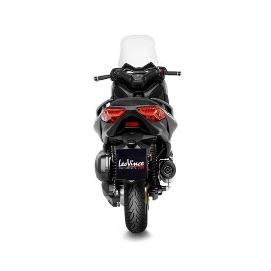 Silencieux LEOVINCE SBK LV ONE EVO inox - carbone - YAMAHA 300 X-MAX 300 / TECH MAX 2021 - 2024