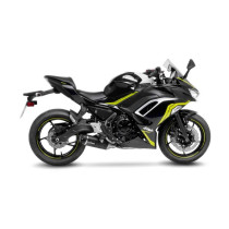 Ligne complète LEOVINCE SBK LV ONE EVO inox - carbone - KAWASAKI 650 Z / NINJA 2021-25 / 650 VERSYS 2021-24 / 650 Z RS 2022-24