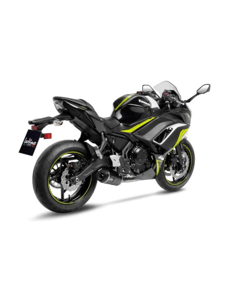Ligne complète LEOVINCE SBK LV ONE EVO inox - carbone - KAWASAKI 650 Z / NINJA 2021-25 / 650 VERSYS 2021-24 / 650 Z RS 2022-24