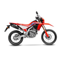 Silencieux LEOVINCE SBK LV ONE EVO BLACK inox - carbone - HONDA 300 CRF 300 L / CRF 300 RALLY 2021 - 2024