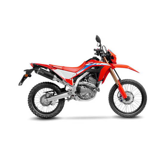 Silencieux LEOVINCE SBK LV ONE EVO BLACK inox - carbone - HONDA 300 CRF 300 L / CRF 300 RALLY 2021 - 2024