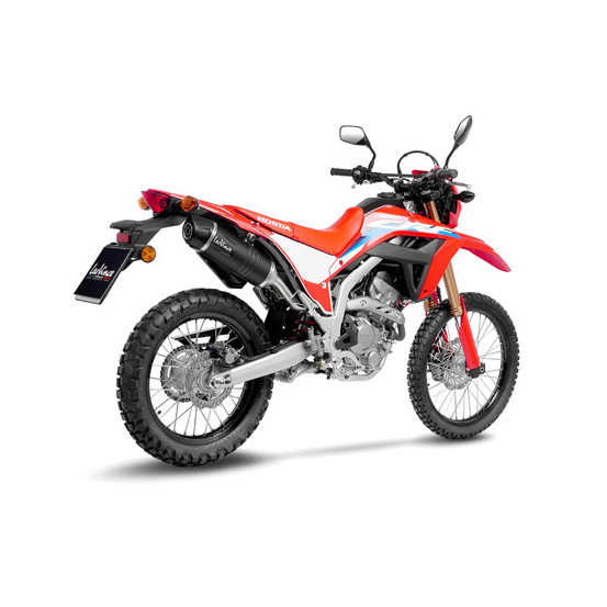 Silencieux LEOVINCE SBK LV ONE EVO BLACK inox - carbone - HONDA 300 CRF 300 L / CRF 300 RALLY 2021 - 2024