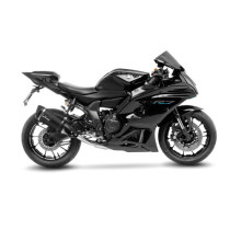 Ligne complète LEOVINCE SBK FACTORY S BLACK inox - carbone - YAMAHA 700 YZF-R7 2021 - 2024